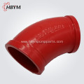 DN125 R275 45D Concrete Pump Casting Elbow